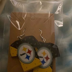 Steelers earrings
